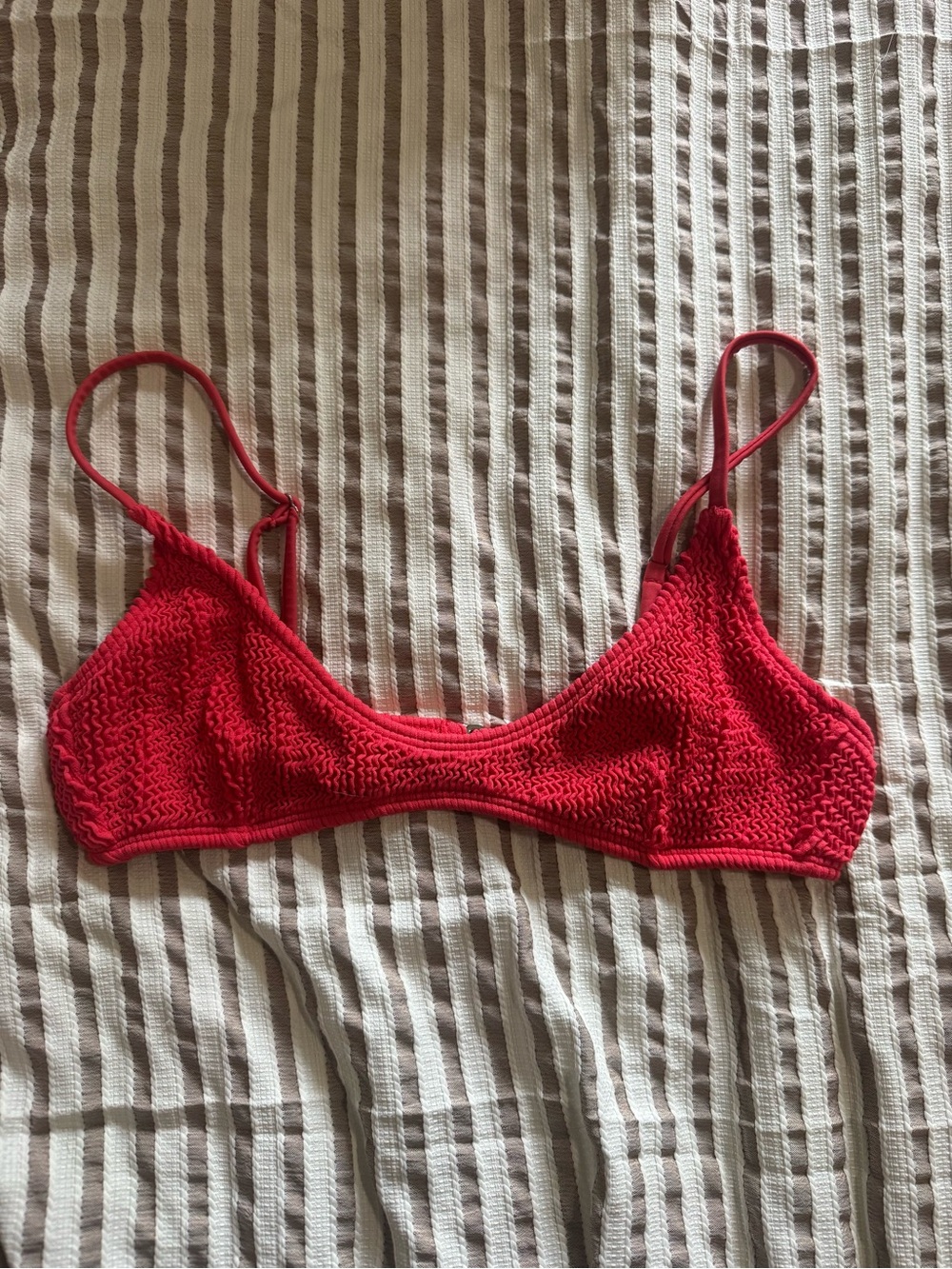 PacSun Red Bikini Top